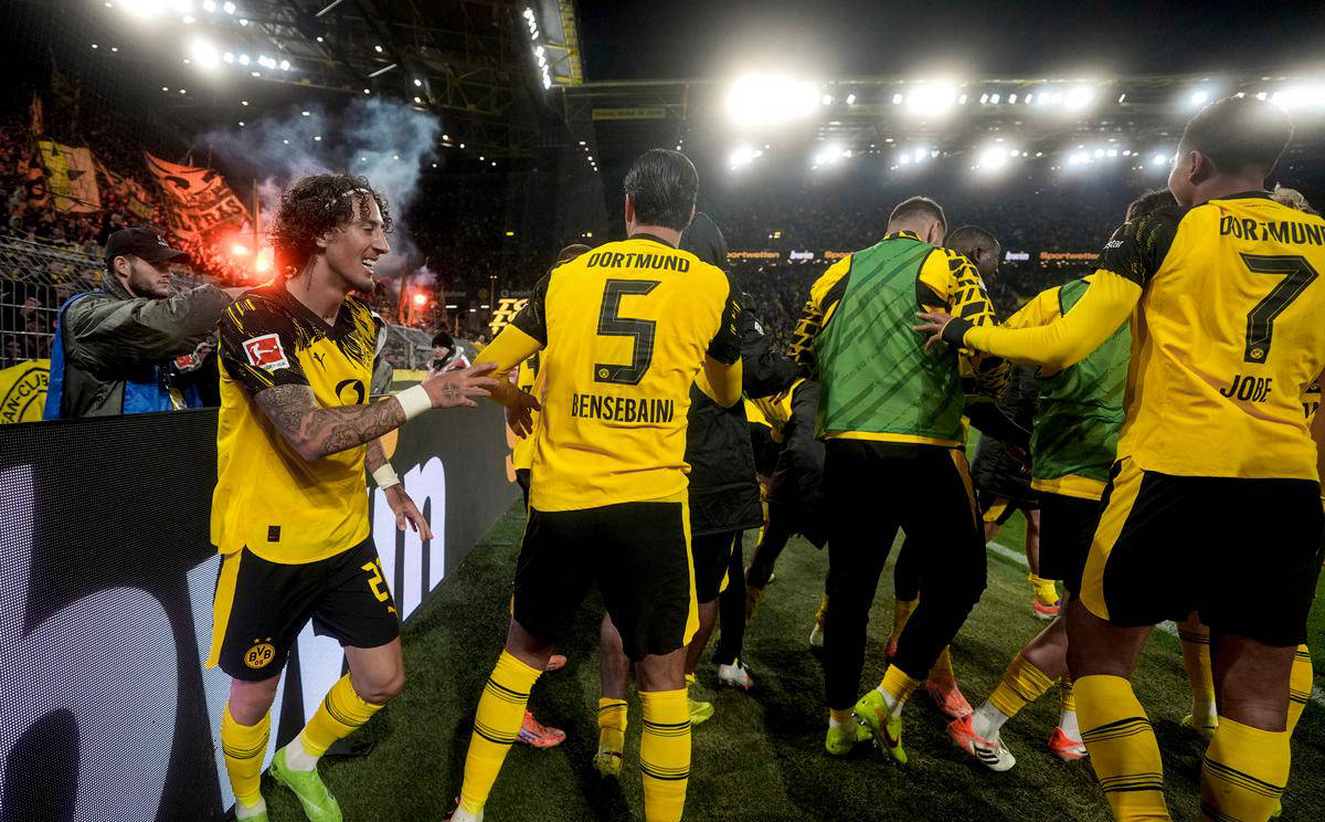 多特蒙德客场失利，暂停留在第三位